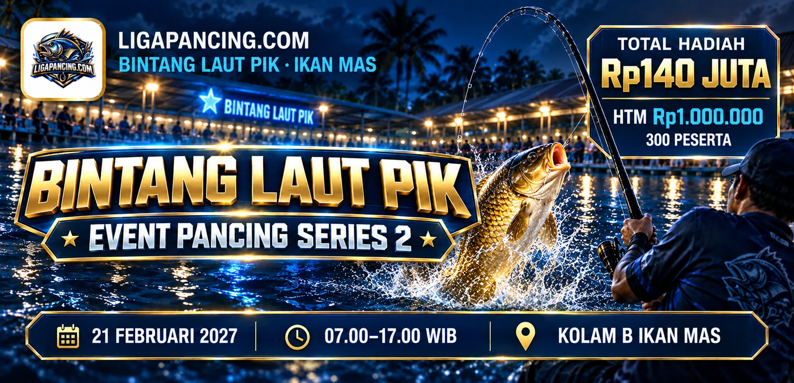 Flyer Event Pancing Series 2 19-21 Februari 2027
