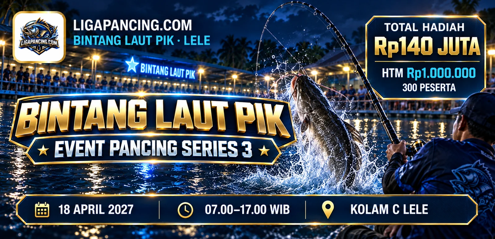 Flyer Event Pancing Series 3 16-18 April 2027