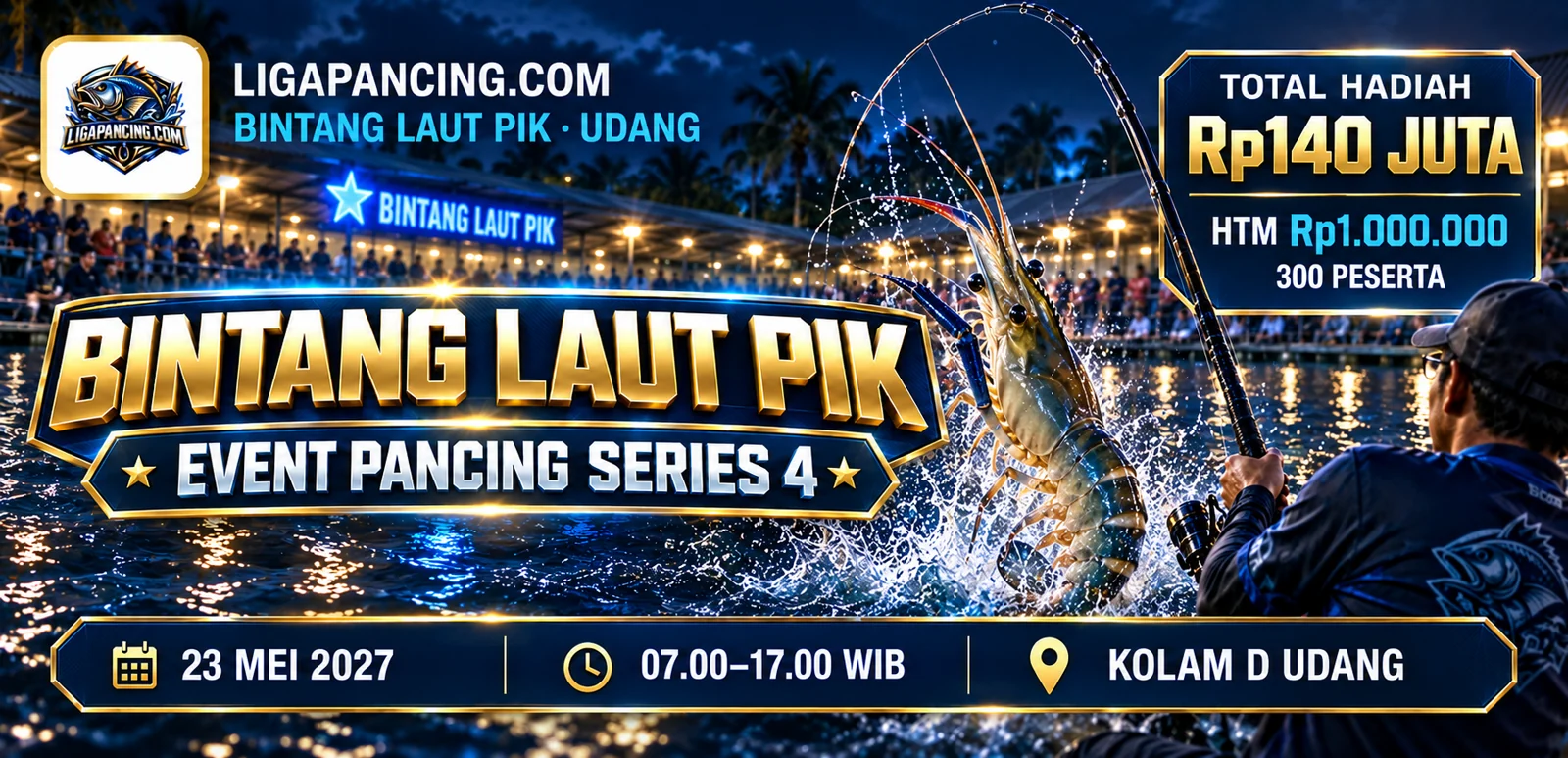 Flyer Event Pancing Series 4 21-23 Mei 2027