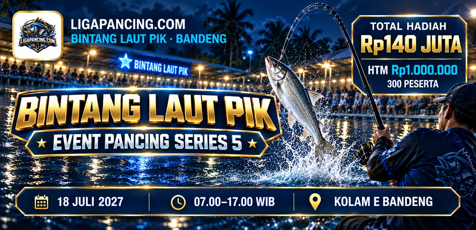 Flyer Event Pancing Series 5 16-18 Juli 2027