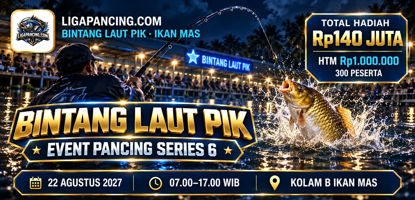 Flyer Event Pancing Series 6 20-22 Agustus 2027