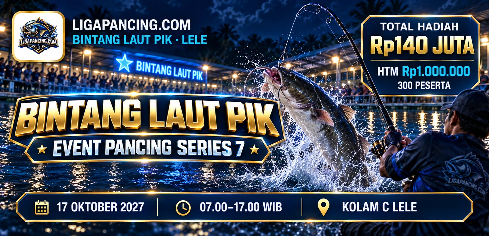 Flyer Event Pancing Series 7 15-17 Oktober 2027