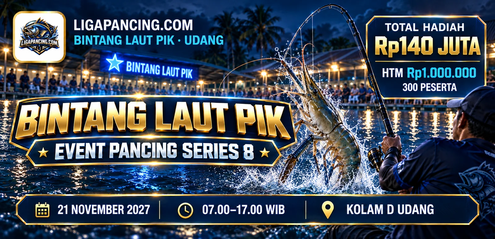 Flyer Event Pancing Series 8 19-21 November 2027