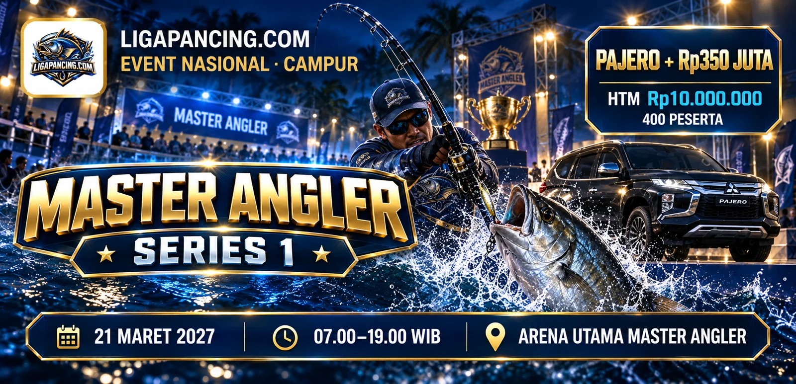 Flyer Master Angler Series 1 19-21 Maret 2027