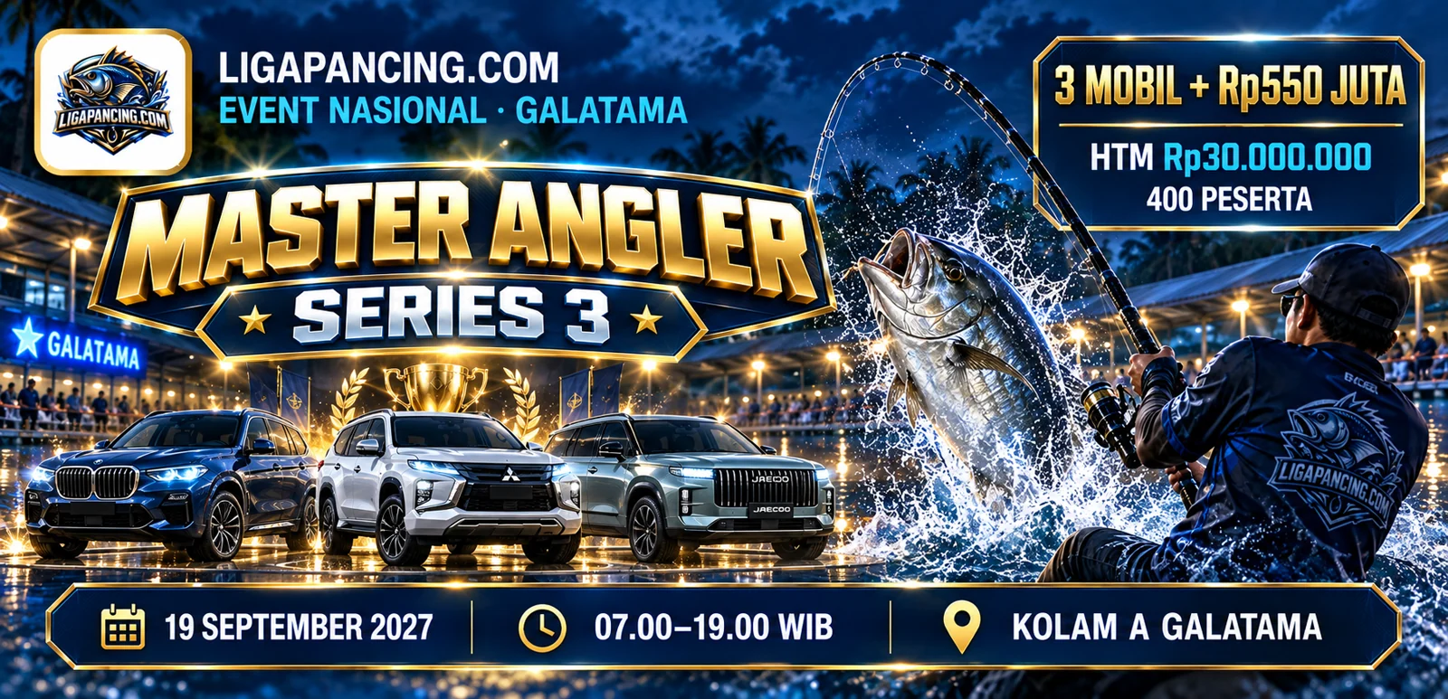 Flyer Master Angler Series 3 17-19 September 2027